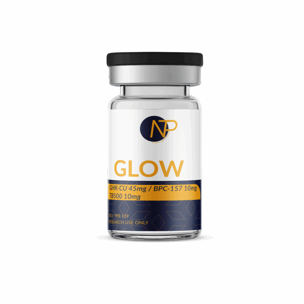 GLOW GHK-Cu (45mg) / BPC-157 (10mg) / TB500 (10mg)