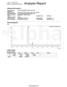 AOD 9604 (6mg) - Analysis Report
