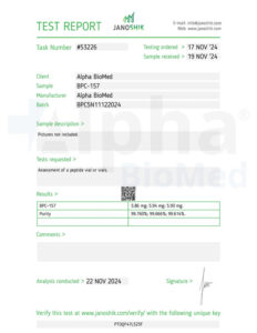 BPC-157 (5mg) - COA