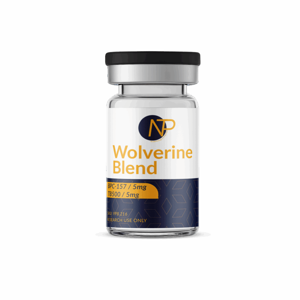 Wolverine Blend - BPC-157 (5mg) / TB500 (5mg) (Globally Sourced)