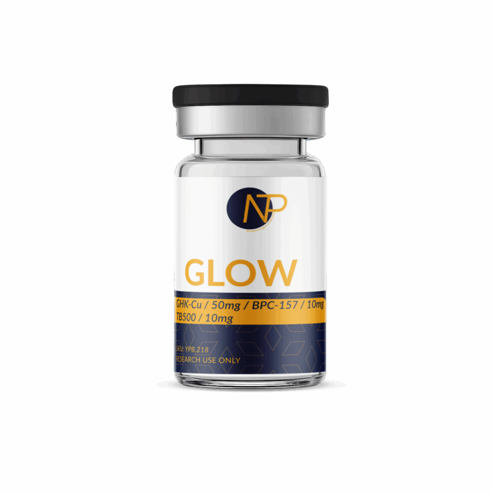 GLOW GHK-Cu (50mg) / BPC-157 (10mg) / TB500 (10mg)