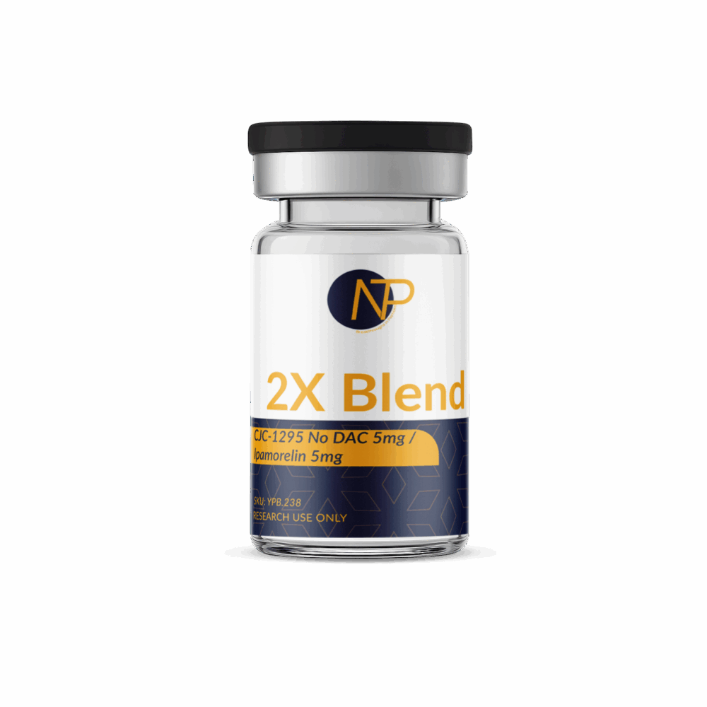 2X Blend CJC-1295 Without DAC (5mg) / Ipamorelin (5mg)
