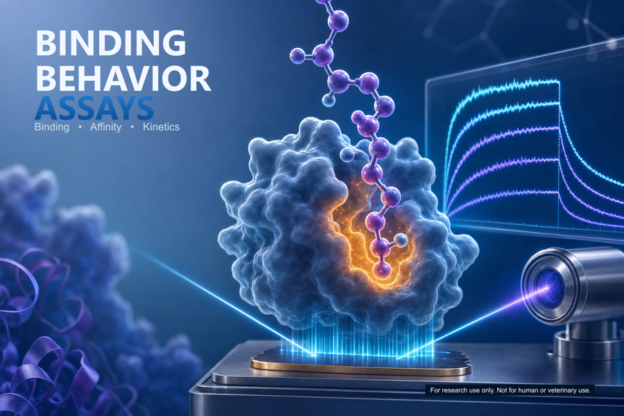 Binding behavior assays: Measuring peptide-target interactions