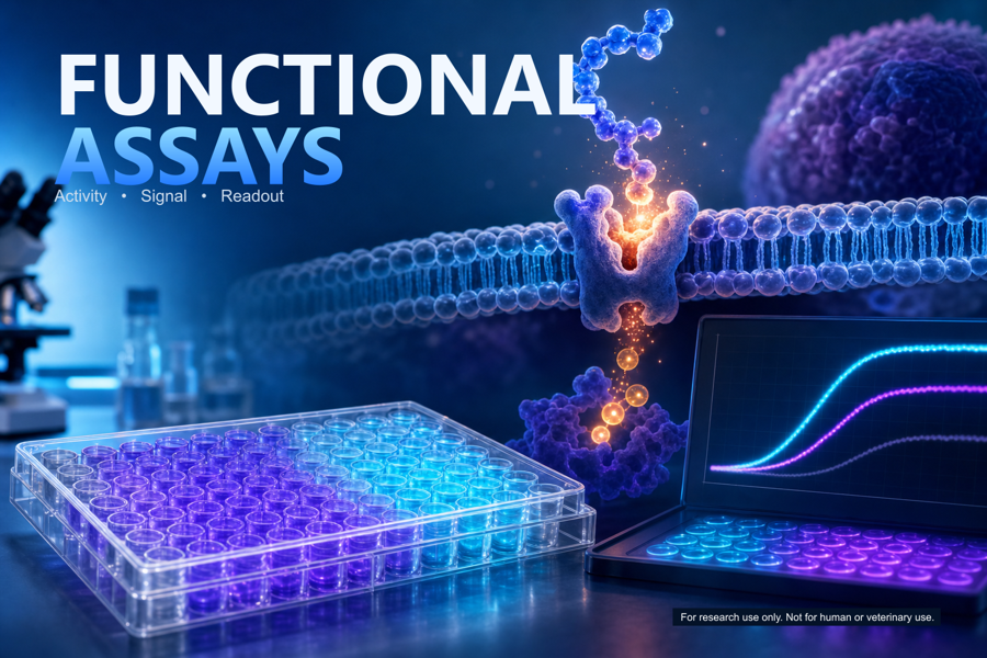 Functional assays: Assessing biochemical activity of peptides