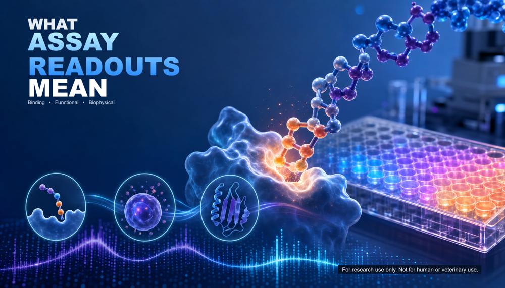 What Assay Readouts Mean in Peptide Research